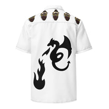 Load image into Gallery viewer, Brooksey SXSW 2024 Dragon back Unisex button shirt