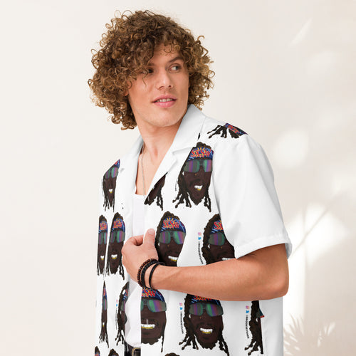 Brooksey SXSW 24 multi- color Unisex button shirt