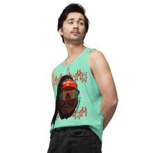 Load image into Gallery viewer, Brooksey coachella 24  dream catch Men’s premium tank top