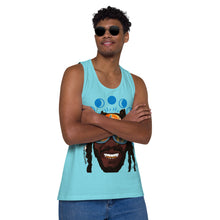 Load image into Gallery viewer, Brooksey  coachella 24 sun up and down Men’s premium tank top