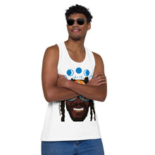 Load image into Gallery viewer, Brooksey  coachella 24 sun up and down Men’s premium tank top